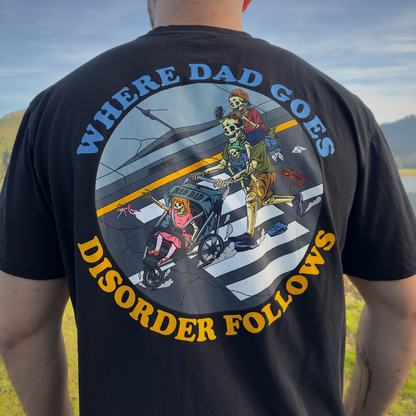 Where Dad Goes Shirt Being Worn