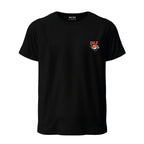 DILF (Damn I Love Fishing) Shirt in Black | Front with Chest Design