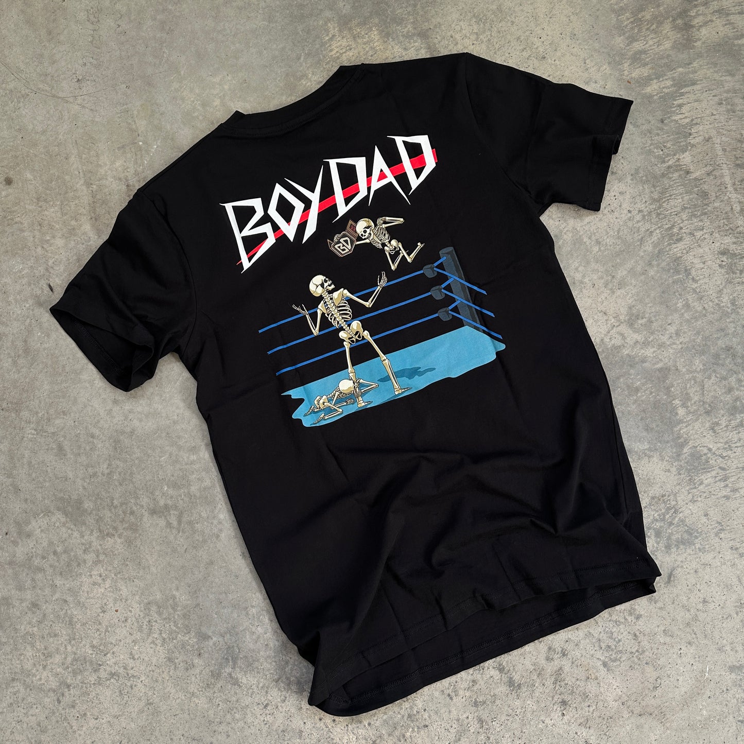 Boy Dad Shirt Laying Flat