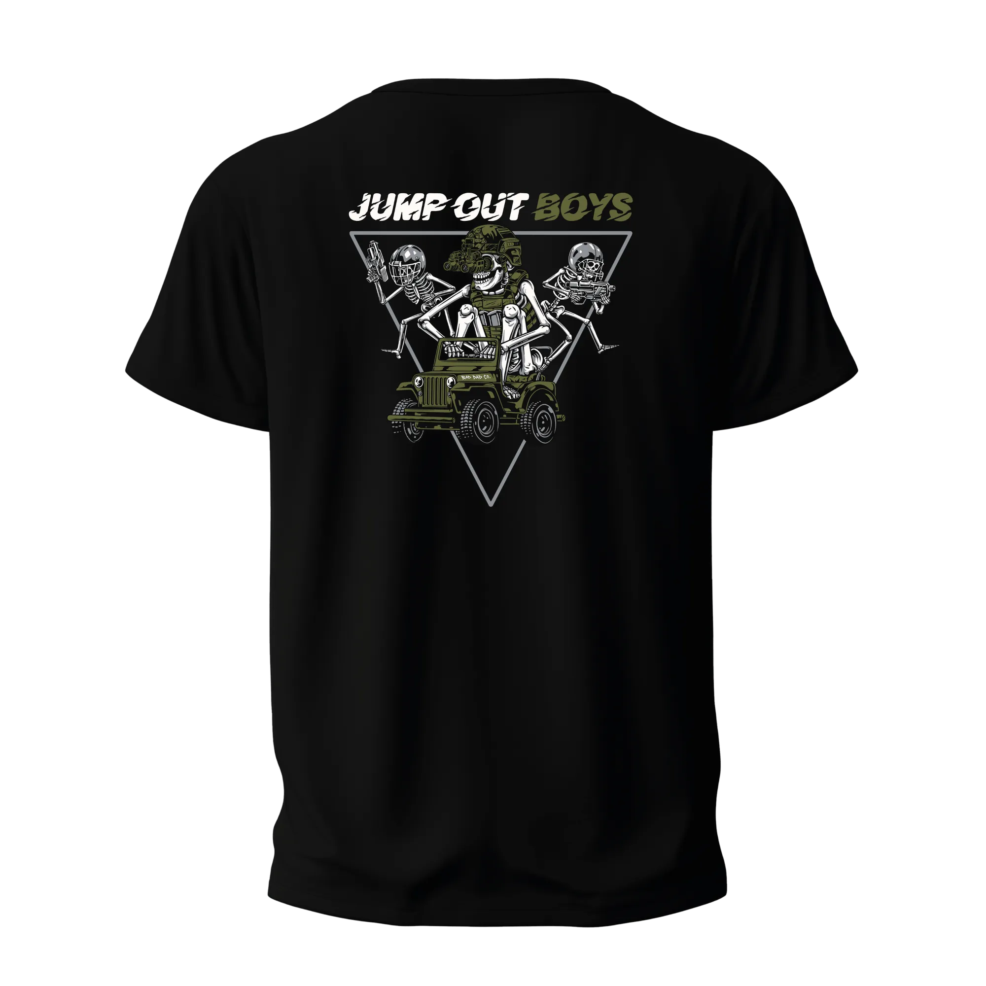 Jump Out Boys Back Design